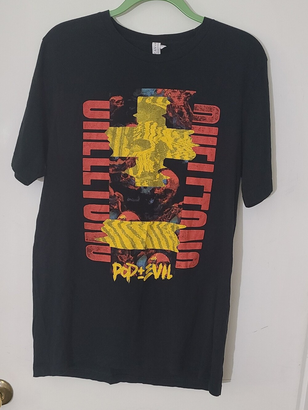 Pop Evil Skeltons Concert Tour Officially Licensed T-Shirt XL